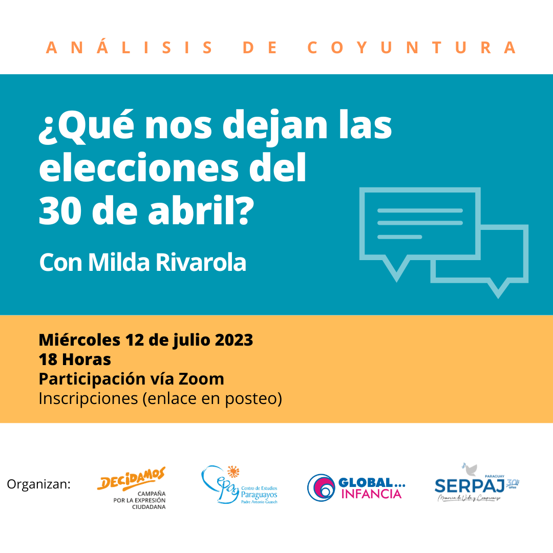 12/07 | Análisis de coyuntura: 🔎 ¿Qué nos dejan las elecciones del 30 ...